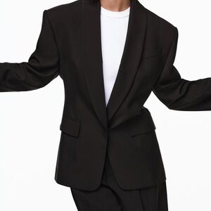 Zara Black Oversized Blazer
